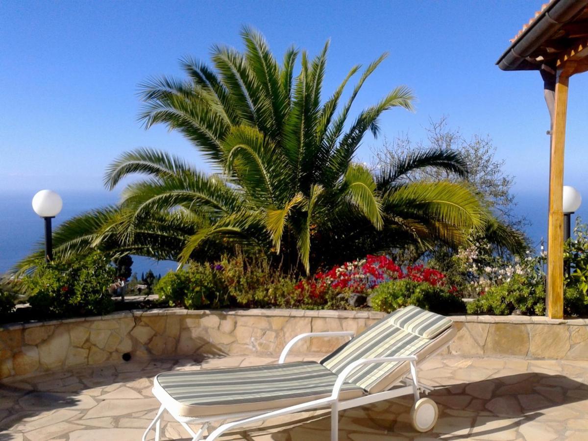 Feriendomizil Finca Tijarafe Mit Beheiztem, Abdeckbarem Pool Eksteriør billede