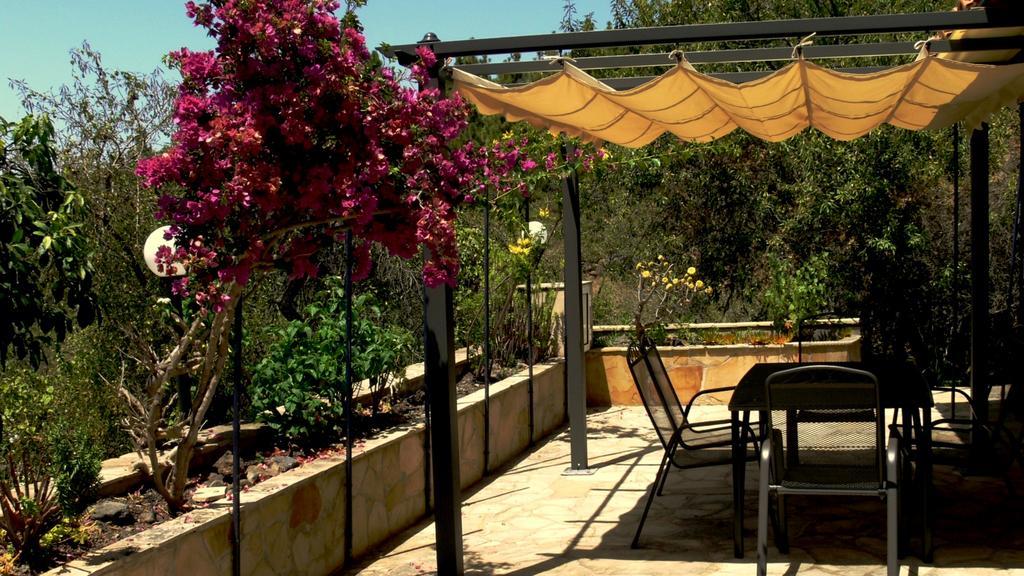 Feriendomizil Finca Tijarafe Mit Beheiztem, Abdeckbarem Pool Eksteriør billede